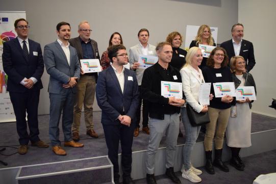 Grupenfoto Nachbarsprachenkonferenz Rolduc Kerkrade - 19102022